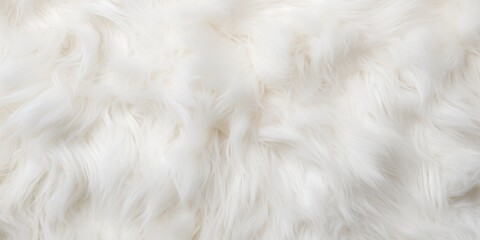 Obraz premium Luxurious white fur texture perfect for elegant backgrounds, fashion elements, and refined interior design projects