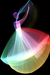 Emergence of Embodied AGI - Metamorphic Artificial General Intelligence Visualization