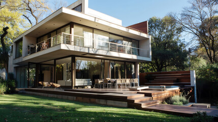 Obraz premium luxury house