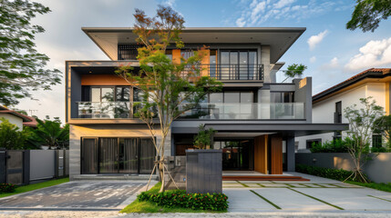 Fototapeta premium house exterior