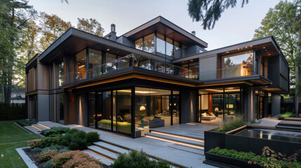 Fototapeta premium modern house