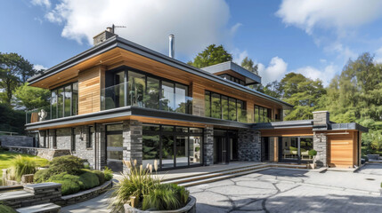 Fototapeta premium modern house