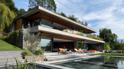 Obraz premium modern house