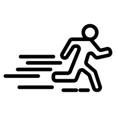 Man Running Icon