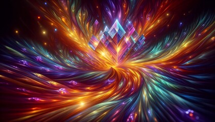 Fototapeta premium Radiant Abstraction