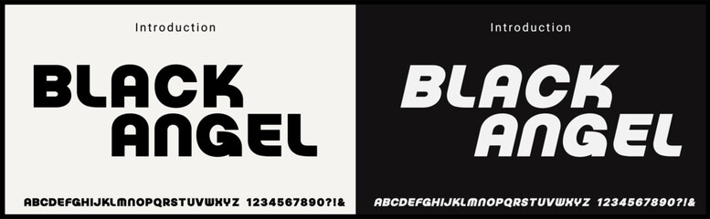 Modern bold vector font. Typography urban style alphabet fonts for fashion, sport, technology, digital, movie, logo design, vector illustration