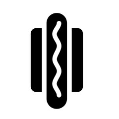 hot dog icon design	