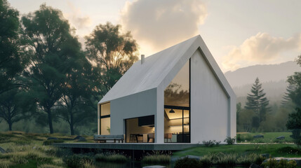 Obraz premium house exterior