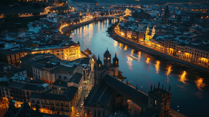 Fototapeta premium city night