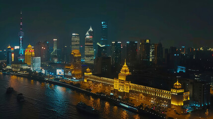 Naklejka premium cityscape