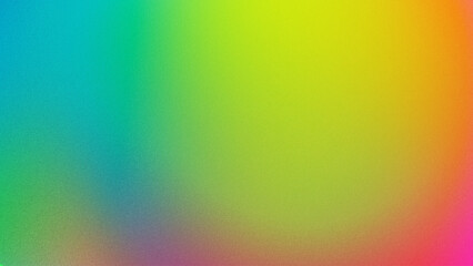 Colorful background with grainy texture, Vibrant colors, Abstract blurred background.