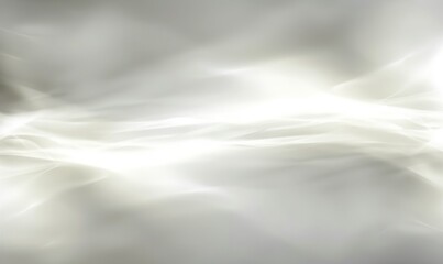 Fototapeta premium A minimalistic abstract background featuring soft gradients of white and gray, creating a smooth and flowing visual effect, ideal for elegant designs.