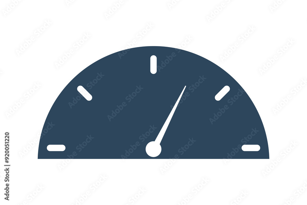 Poster gauge icon. icon related to technology. solid icon style. data analytics elements vector illustratio
