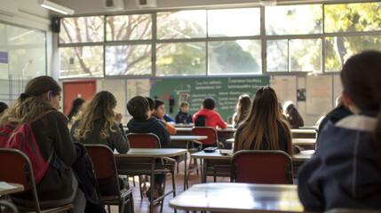 Obraz premium student in school