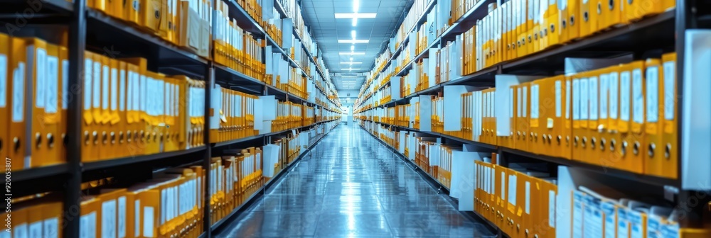 Poster efficient management of business documents using dms and erp solutions
