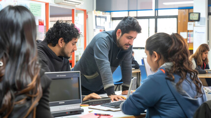 Fototapeta premium students