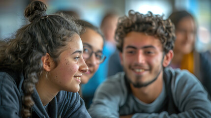 Fototapeta premium students