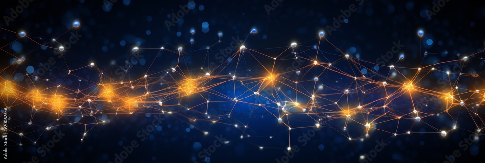 Poster ai neural network banner design
