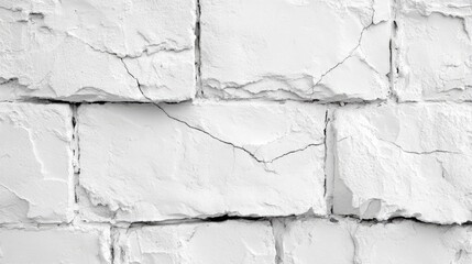 Minimalist white brick texture background, perfect for clean and modern design concepts or product presentations.