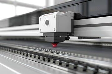 Obraz premium Laser printeron isolated on white background.