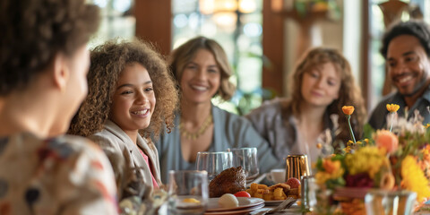 Dinner Time: Highlighting Family Hierarchy with a Nephew’s Portrait
