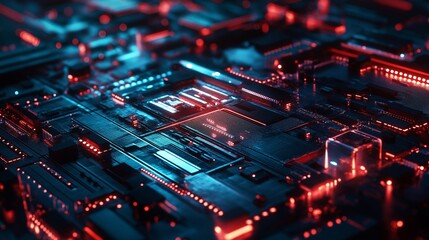 Obraz premium Idea of technology