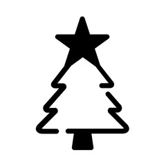 christmas tree icon design	