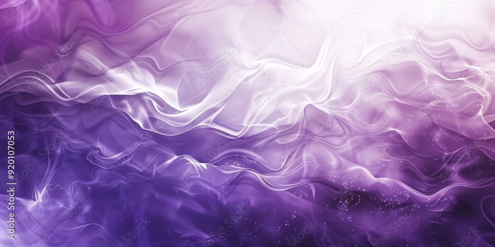 Poster a truly mesmerizing and captivating abstract background that features intricate and flowing purple a