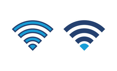 Wifi icon vector. signal vector icon. Wireless  icon vector