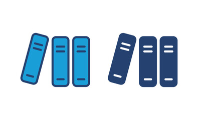 Library icon vector. education icon vector