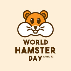 World Hamster Day. April 12.