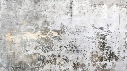 Grunge texture of a white and gray concrete wall