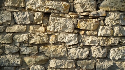Obraz premium Aged stone wall as a background.