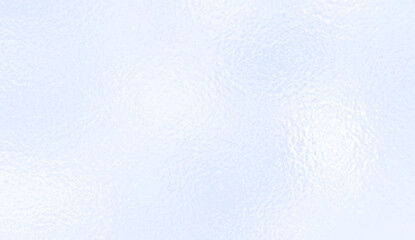 Soft white foil glass texture background. Abstract gradient bright light reflection and shiny rough texture surface