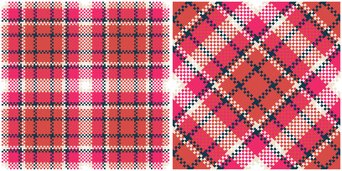 Scottish Tartan Pattern. Tartan Plaid Vector Seamless Pattern. for Scarf, Dress, Skirt, Other Modern Spring Autumn Winter Fashion Textile Design.