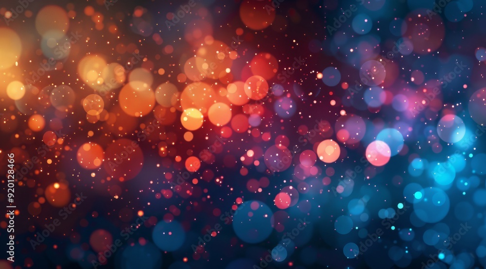 Poster this is a stunning bokeh background that features vibrant colors, making it ideal for a range of cre