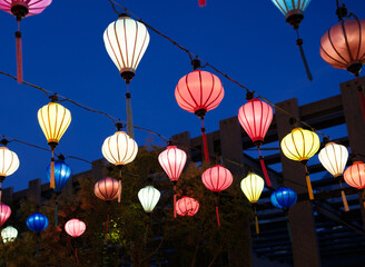 夜のランタンイベント © Shunta