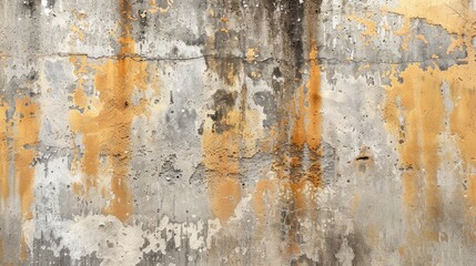 Fototapeta premium Moisture stains on concrete wall
