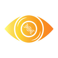 Obraz premium biomedical vision Gradient icon