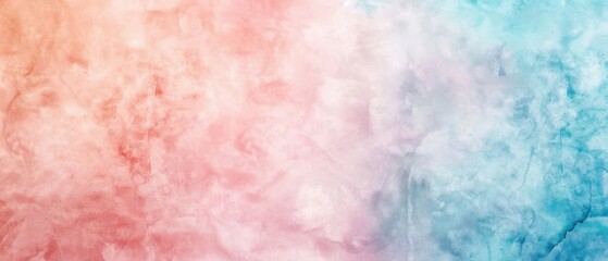 Fototapeta premium Abstract gradient texture featuring soft pink and blue hues, perfect for backgrounds or artistic projects.