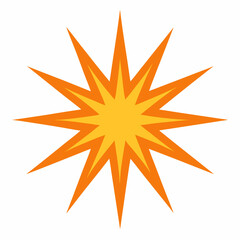 Burst isolated on white,  burst vector illustration,  mystic burst vector art,  burst silhouette,  burst vector icon,  mystic burst cartoon line art, eps