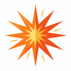 Burst isolated on white,  burst vector illustration,  mystic burst vector art,  burst silhouette,  burst vector icon,  mystic burst cartoon line art, eps