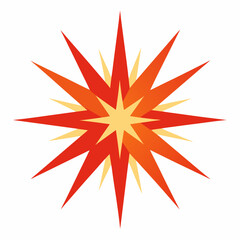 Burst isolated on white,  burst vector illustration,  mystic burst vector art,  burst silhouette,  burst vector icon,  mystic burst cartoon line art, eps