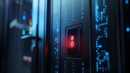 A secure login interface with biometric authentication options, ensuring only authorized access to sensitive data