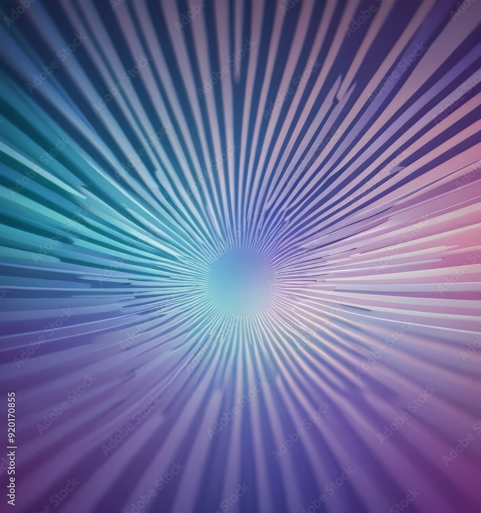 Poster abstract background with rays and lines