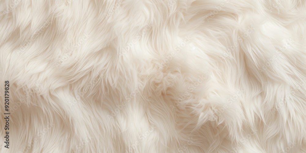 Poster a luxurious and soft white fur texture that is perfect for creating stunning backgrounds in design a