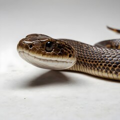 Obraz premium Close up python or snake 