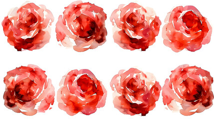 Sweet flowers watercolor seamless pattern for beauty products or others