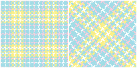 Scottish Tartan Seamless Pattern. Traditional Scottish Checkered Background. Template for Design Ornament. Seamless Fabric Texture.