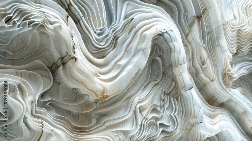 Aufkleber a tightly zoomedin image of a marble tile displays a stunning and intricate pattern of delicate line